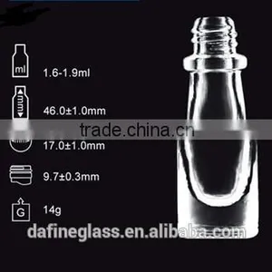 1.5-3ml Transparent Cosmetic Glass Nailpolish thumbnail-2