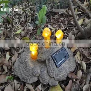 Resin Mushroom Solar Lights for Garden thumbnail-1