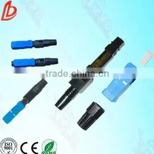 55mm Length FTTH Assembly SC Fiber Optic Fast Connector / Quick Connector thumbnail-1