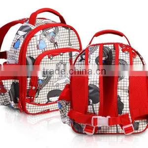 Cute Polyester Full Printing Kids Travel Trolley School Bag thumbnail-5
