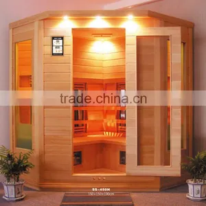 Corner Ceramic Infrared Sauna for Health and Fitness Equipment thumbnail-1