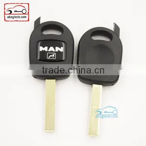Okeytech Peugeot MAN Transponder Chip Key Shell of MAN Car Key HU83 Peugeot Transpinder Chip Key Shell thumbnail-1