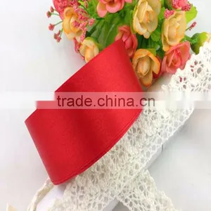 25yards/roll (40mm) 1-1/2" Width Single Face Tape Satin Ribbon Gift Packing Belt Wedding Decoration Crafts thumbnail-4