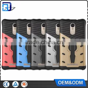 Low Price Mobile Phone Accessories TPU+PC Hybrid Armor Case For Xiaomi Redmi Note 3 Cover With Kickstand Paypal Accept thumbnail-1