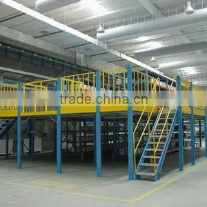 Warehouse Storage Mezzanine Shelving Platform thumbnail-4