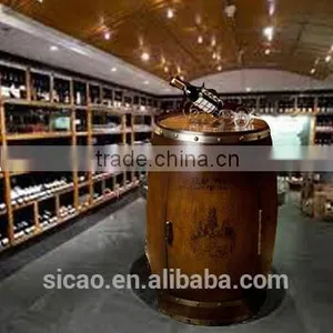 SICAO Patent 18 Bottles 48L Wooden Wine Fridge thumbnail-1