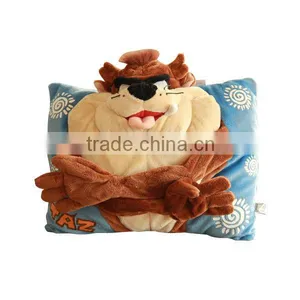 Fashion Animal Shaped Plush Backrest Floor Cushion for Kids thumbnail-1