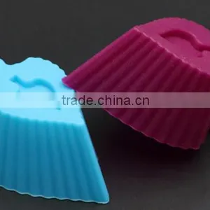 New Products Silicone Teacup Cupcake Molds thumbnail-3