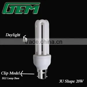 CFL 3U With B22 Lamp Base Wholesale Light Bulbs thumbnail-1