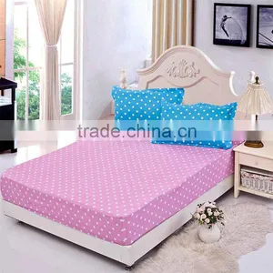 Factory Price Luxury Polyester King Size Waterproof Single Bed Fitted Sheet thumbnail-6