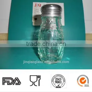 Different Glass Spicy Jar With Cap thumbnail-1