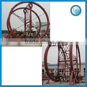 Outdoor Game Machine! Chinese Amusement Swing Car Rides Park Rides Ferris Ring Car thumbnail-2