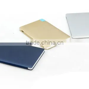 2016 In Shenzhen Credit Card Mobile Phone Portable Power Bank 2200mah for Mobilephone Power Bank thumbnail-5