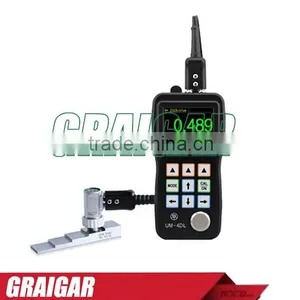 UM-4DL A-Scan Ultrasonic Wall Thickness Gauge Meter Tester W/Through Paint/Coating Function and Data Logger is Avaliable thumbnail-1