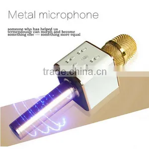 Bluetooth Wireless Speaker Handheld q7 Microphone for Karaoke Singing Compatible for Apple Android Smartphone Cellphones thumbnail-3