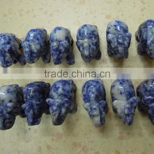 Loverly Crystal Gift Figurine Mini Elephant Sculpture With High Quality thumbnail-3