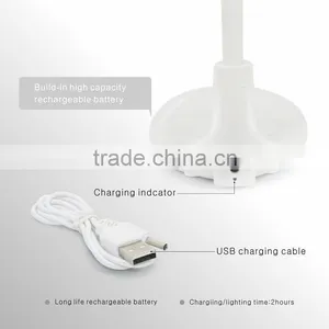 Factory LED Reading Lamp Rechargeable ,Golf-shape Flexible Eye Care Book Light thumbnail-4