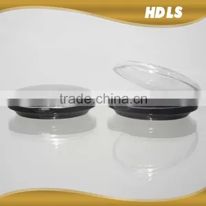 High Quality Cheap Custom Round Plastic Empty Compact Container Case thumbnail-1