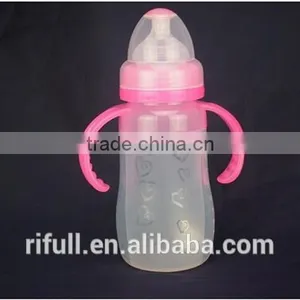 Cute Design High Quality Silicone Baby Feeder Bottle thumbnail-1