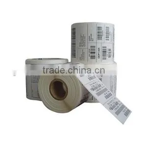 Thermal Transfer Roll Coated Blank Barcode Adhesive Label thumbnail-1