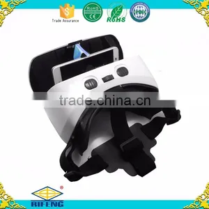 Hot 2016 Virtual Reality 3d Glasses VR Box Google Cardboard for Sexy Blue Video Film thumbnail-2
