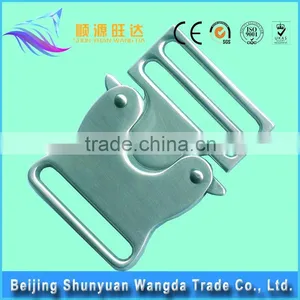 High Quality Customized Brass Lock Metal Bag Buckle for Handbags thumbnail-1