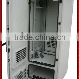 W-TEL Telecom Power Control Server Rack Equipment Air Conditioner Outdoor MSAN Enclosure Cabinet thumbnail-1