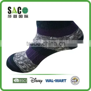 Wide Stripe Heavy Yarn Thick Quard Man Socks thumbnail-3