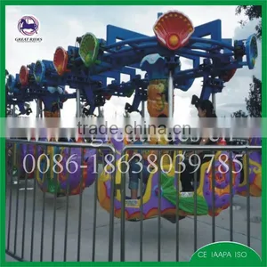 New Product Chrismas Carnival Park Rides Sea Horse Rides thumbnail-1