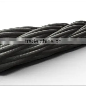 High Carbon Quality Compacted New Steel Wire Rope 6*37W+FC thumbnail-1