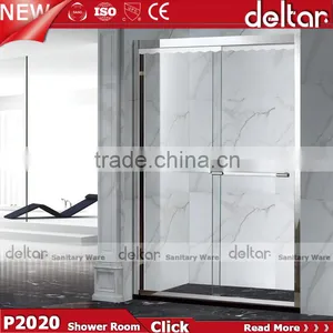 Free Standing Shower Enclosure Shower Bath Screen Protector Tempered Glass Tiny Houses Toilet Sex Shower Room thumbnail-1