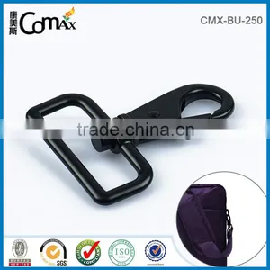 1.5 Inches Zinc Alloy Black Metal Snap Hook thumbnail-5