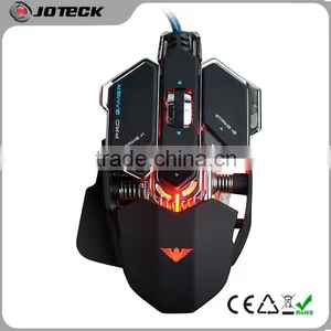 the Latest Illuminated Metal Frame Drivers Usb Optical Computer Gaming Mouse thumbnail-1