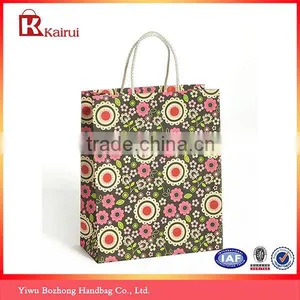 Fully Stocked Factory Supply Printed Kraft Paper Bag thumbnail-1