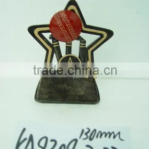 Tennis Statues Resin Trophy thumbnail-2