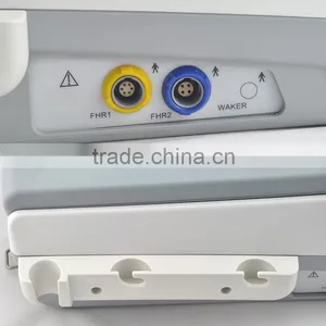 Single Twins Optional 12 Inch Multi Parameter FHR TOCO FM Fetal Monitor Detecting Fetus Fetal Movement With Transducer Doppler thumbnail-3