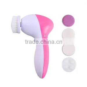 Portable Home Use Electric Battery Cleansing Rotary Small Facial Brush thumbnail-3