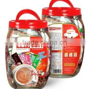 COFICOFI Mixed Flavours in a Plastic Jar - Coffeemix 3 in 1 thumbnail-1