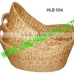 Vietnam Waterhyacinth Basket thumbnail-1