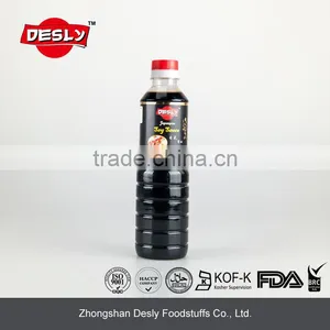 Desly Brand Premiun Japanese Soy Sauce Brands 500ml Plastic Packing thumbnail-1