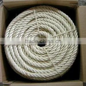 3-strand Natural Fiber Sasal/sisal Rope Helicopter Anti Slip Network thumbnail-3