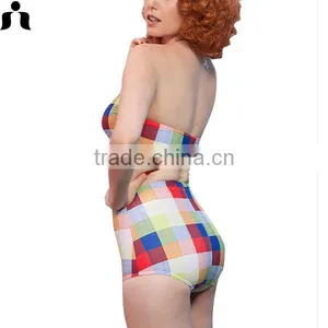 New Fashion Design Women Sexy 2016 High Waist Swim Wear thumbnail-3