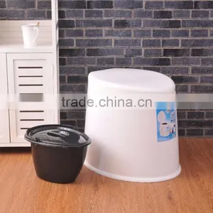 Plastic Movable Mobile Toilet for The Disable Elder Pragnent Women thumbnail-3