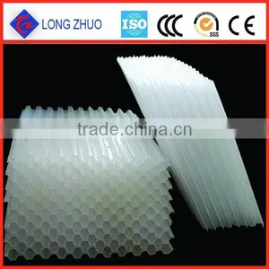 Intelligent Control Cooling Tower Fill Typesl/PVC Plastic Hexagon Honeycomb Packing thumbnail-2