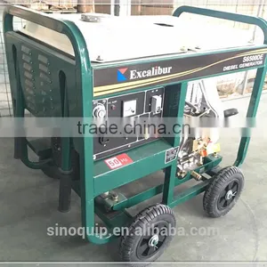 5.5kva Portable Air Cooled Open-Frame Diesel Generator Price thumbnail-5
