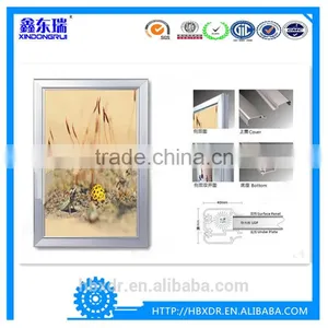 China Xindongrui Aluminum Factory High Quality Aluminum Extrusion Profile for Advertising Display Rack thumbnail-1