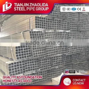 ASTM A500 GR A B WELDED Pre Galvanized Square Galvanized for Furniture Use thumbnail-4