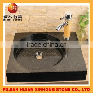 Oval Shape Nature Stone Basin With Polished Inside thumbnail-4
