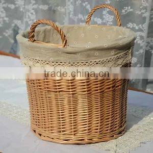 Exqusite Large Round Storage Baskets With Lids thumbnail-1