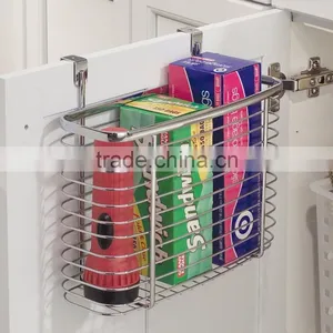 Factory Wholesale Over-the-Cabinet Kitchen Storage Organizer Basket thumbnail-5